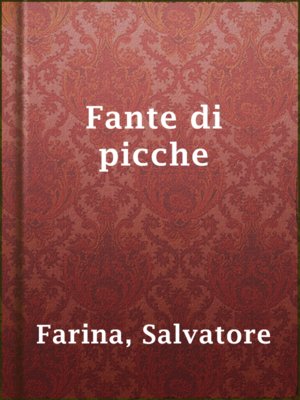 cover image of Fante di picche